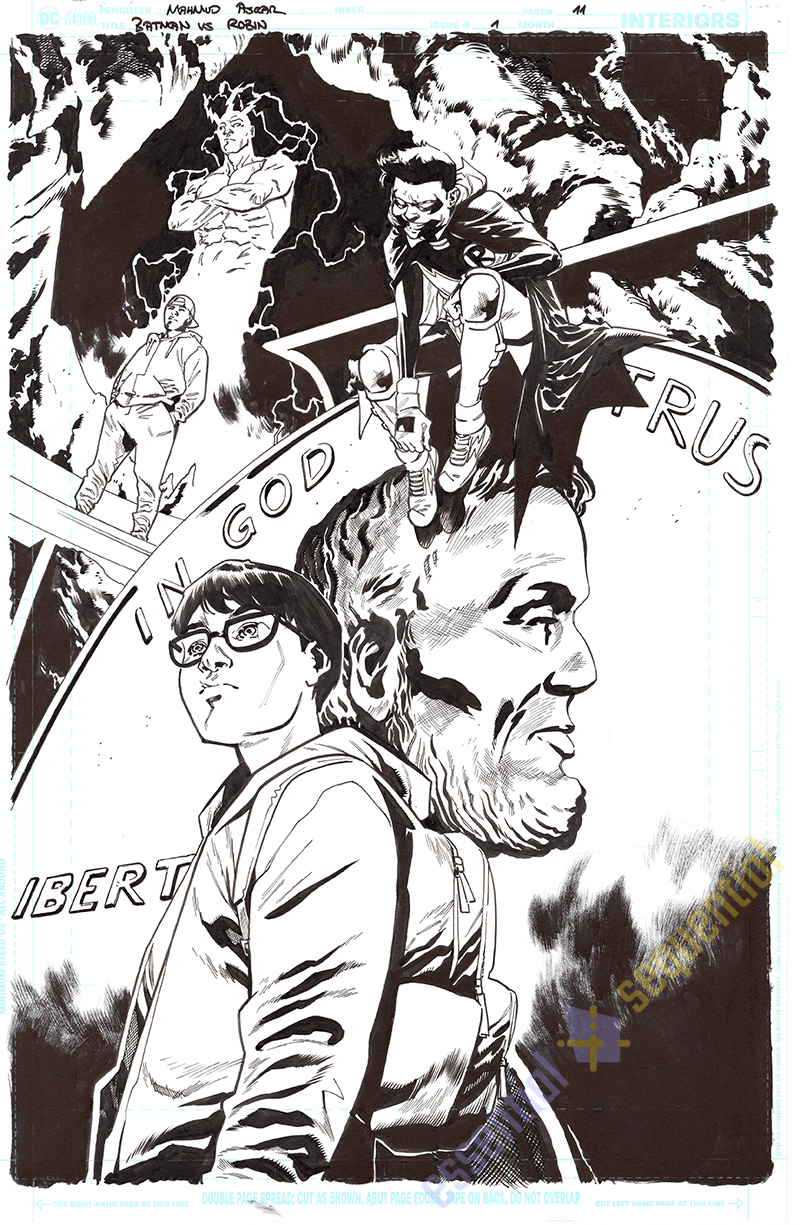 Batman v Robin #1 Page 11 by Mahmud Asrar 1 Batman v Robin #1 Page 11 by Mahmud Asrar