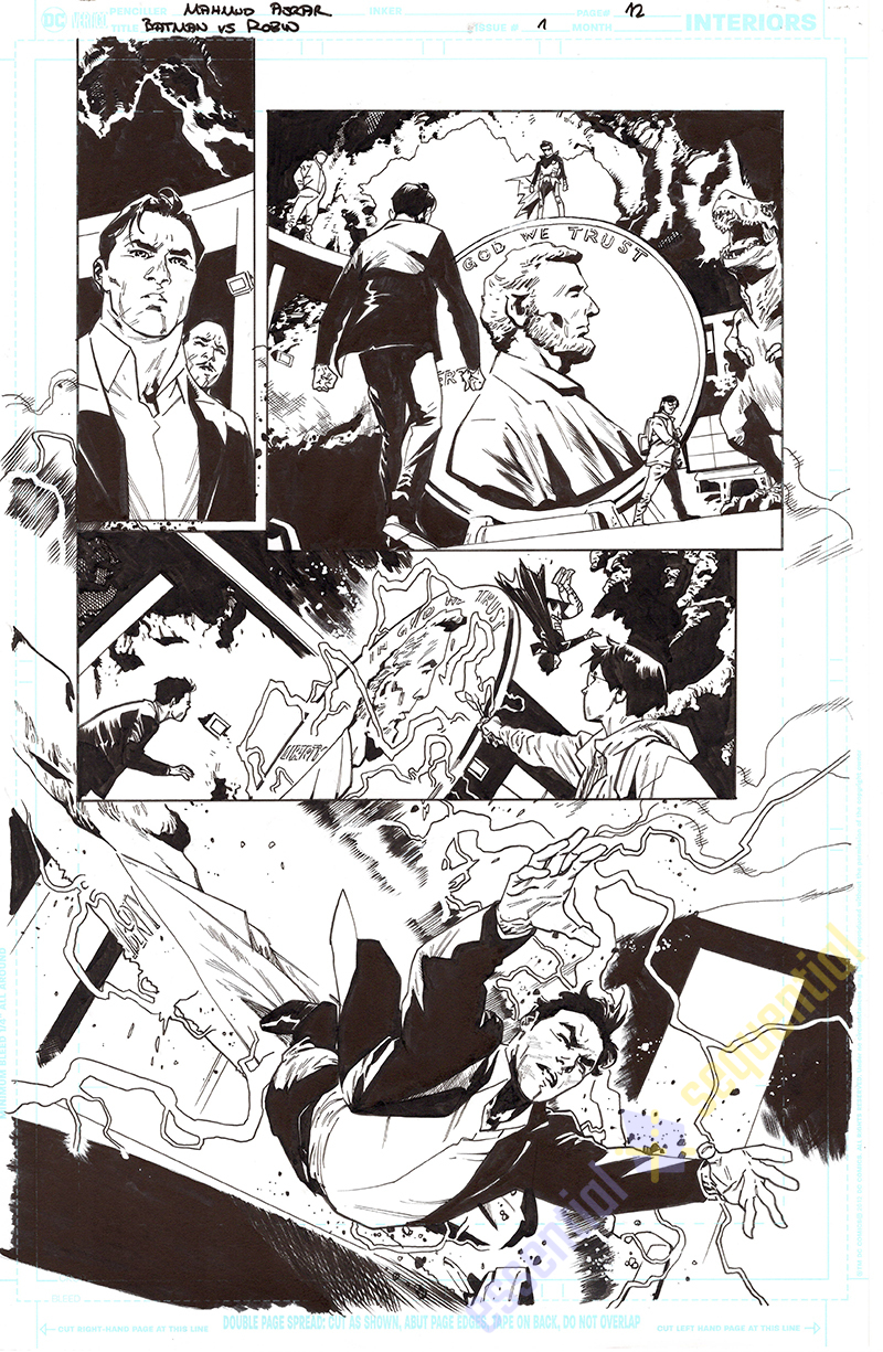 Batman v Robin #1 Page 12 by Mahmud Asrar 1 Batman v Robin #1 Page 12 by Mahmud Asrar