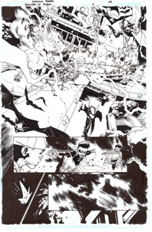 Batman v Robin #1 Page 13 by Mahmud Asrar
