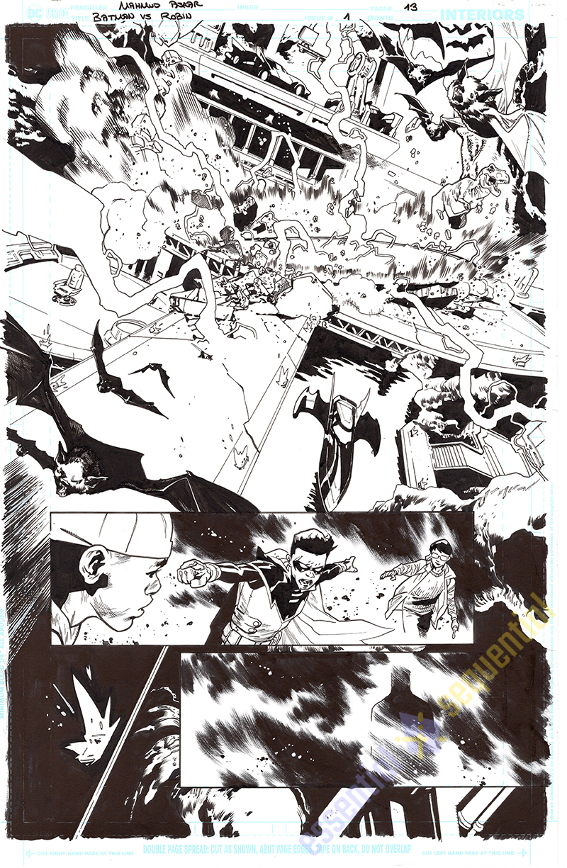 Batman v Robin #1 Page 13 by Mahmud Asrar 1 Batman v Robin #1 Page 13 by Mahmud Asrar