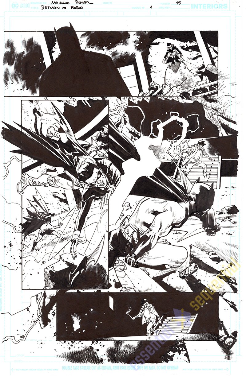 Batman v Robin #1 Page 15 by Mahmud Asrar 1 Batman v Robin #1 Page 15 by Mahmud Asrar