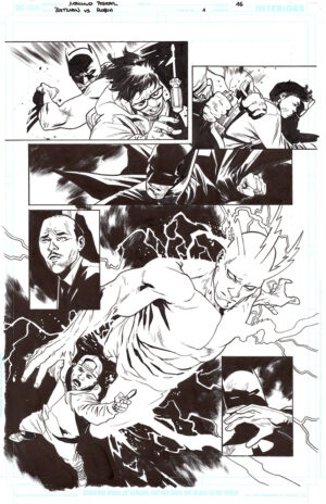 Batman v Robin #1 Page 16 by Mahmud Asrar