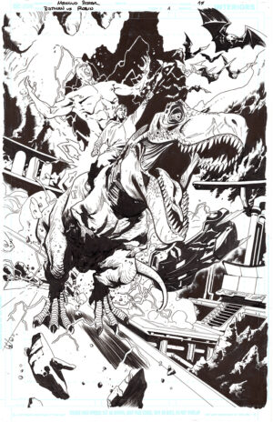 Batman v Robin #1 Page 17 by Mahmud Asrar