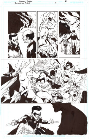 Batman v Robin #1 Page 21 by Mahmud Asrar