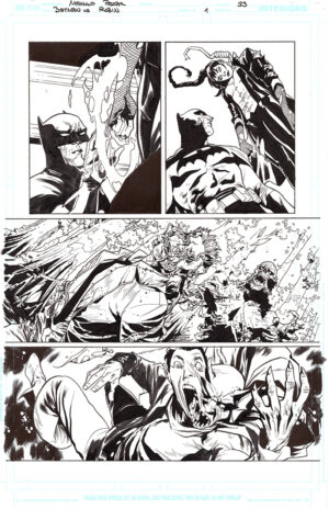 Batman v Robin #1 Page 33 by Mahmud Asrar