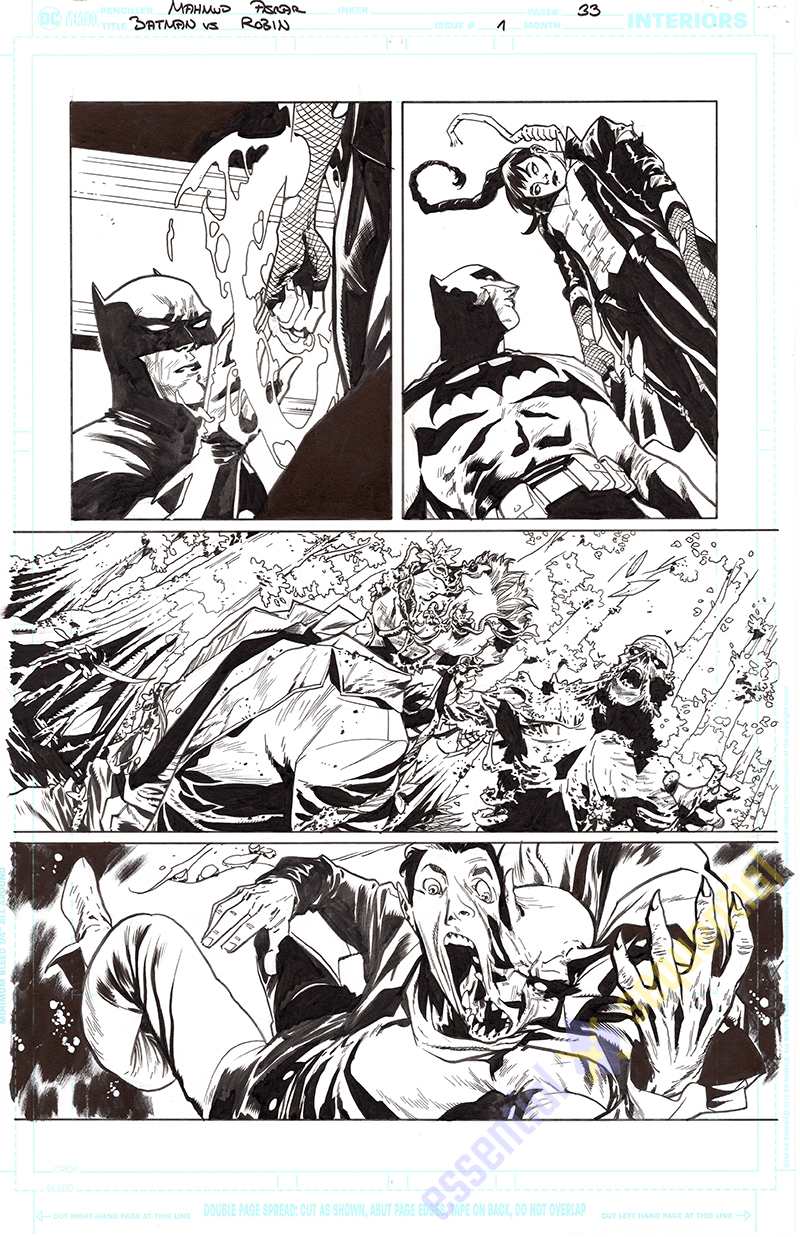 Batman v Robin #1 Page 33 by Mahmud Asrar 1 Batman v Robin #1 Page 33 by Mahmud Asrar