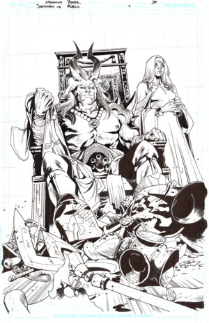 Batman v Robin #1 Page 37 by Mahmud Asrar