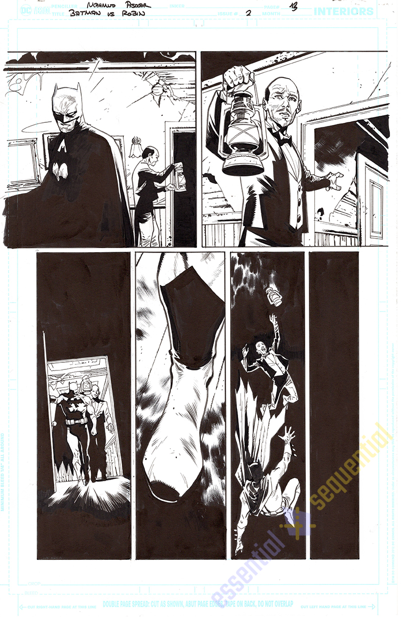 Batman v Robin #2 Page 13 by Mahmud Asrar 1 Batman v Robin #2 Page 13 by Mahmud Asrar