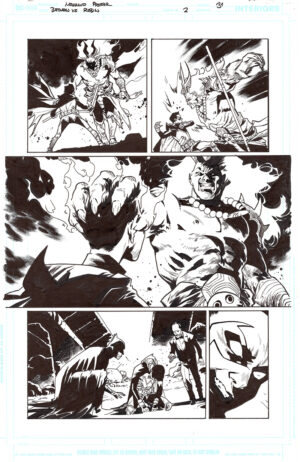 Batman v Robin #2 Page 31 by Mahmud Asrar