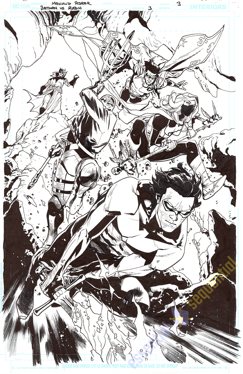 Batman v Robin #3 Page 3 by Mahmud Asrar 1 Batman v Robin #3 Page 3 by Mahmud Asrar