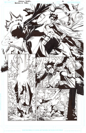 Batman v Robin #3 Page 10 by Mahmud Asrar