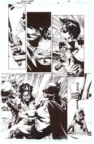 Batman v Robin #3 Page 30 by Mahmud Asrar