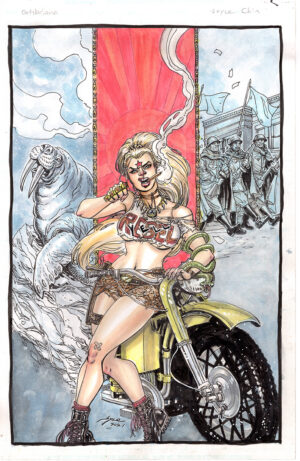 Octobrinan Relaunch Cover by Joyce Chin