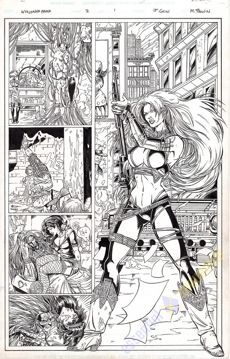 Wynonna Earp #2 Page 1 by Joyce Chin 1 Wynonna Earp #2 Page 1 by Joyce Chin