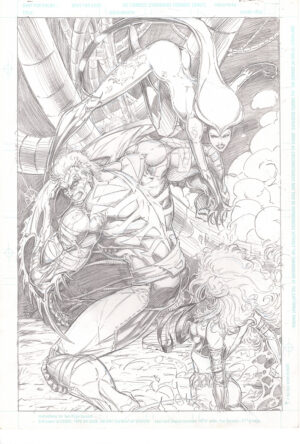 Guy Gardner: Warrior Pinup Unpublished by Joyce Chin