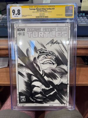TMNT #1 Sketch Cover (Donnie) by Rafael Albuquerque