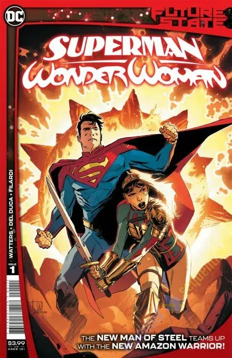 Future State Superman / Wonder Woman #1 Cover by Lee Weeks 2 Future State Superman / Wonder Woman #1 Cover by Lee Weeks - Image 2