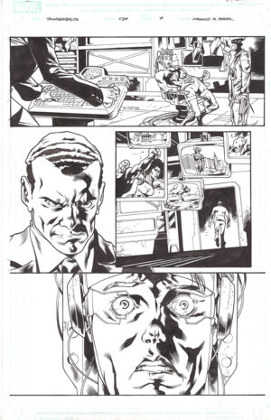 Thunderbolts #137 Page 7 by Mahmud Asrar