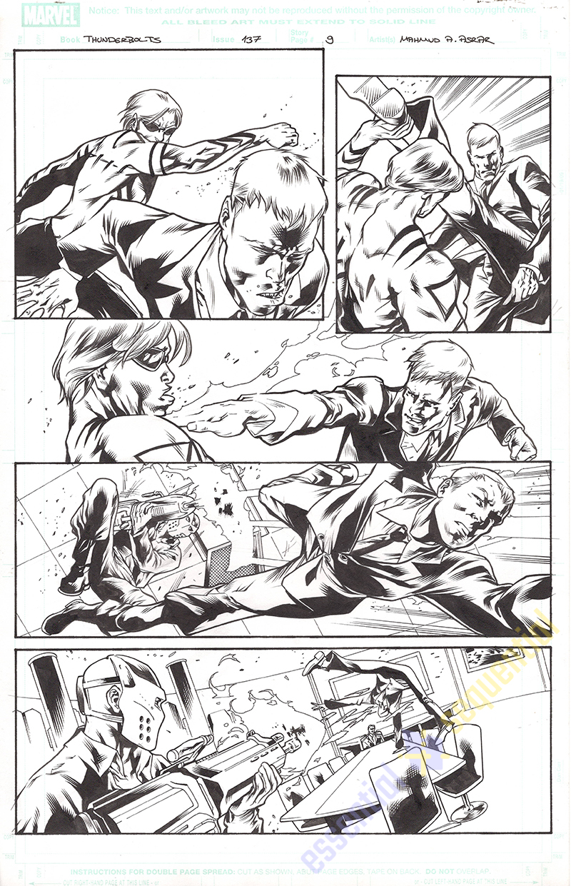 Thunderbolts #137 Page 9 by Mahmud Asrar 1 Thunderbolts #137 Page 9 by Mahmud Asrar