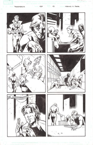 Thunderbolts #137 Page 13 by Mahmud Asrar