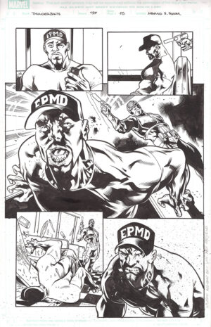 Thunderbolts #137 Page 15 by Mahmud Asrar