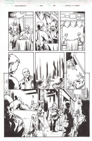 Thunderbolts #137 Page 38 by Mahmud Asrar