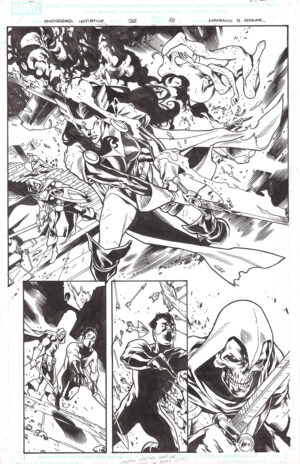 Avengers Initiative #32 Page 10 by Mahmud Asrar