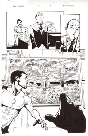 All-New, All-Different Avengers #4 Page 7 by Mahmud Asrar