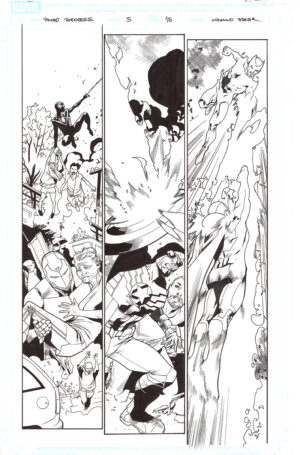 All-New, All-Different Avengers #5 Page 15 by Mahmud Asrar