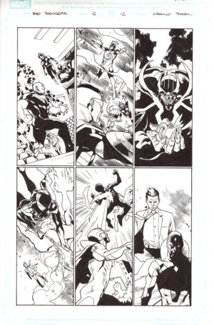 All-New, All-Different Avengers #6 Page 2 by Mahmud Asrar