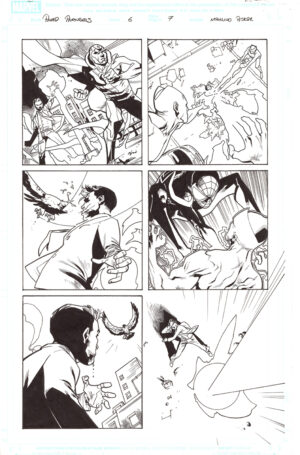 All-New, All-Different Avengers #6 Page 7 by Mahmud Asrar
