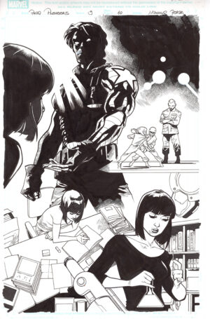 All-New, All-Different Avengers #9 Page 11 by Mahmud Asrar