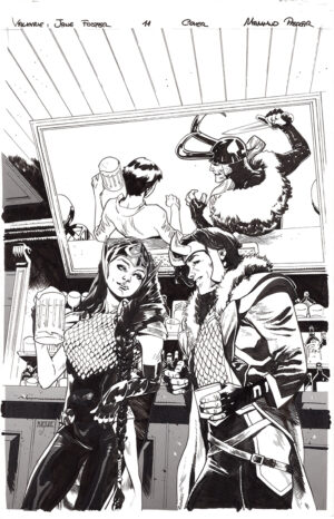 Valkyrie: Jane Foster #11 Cover by Mahmud Asrar