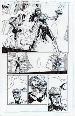 Blue and Gold #3 Page 10 by Cully Hamner
