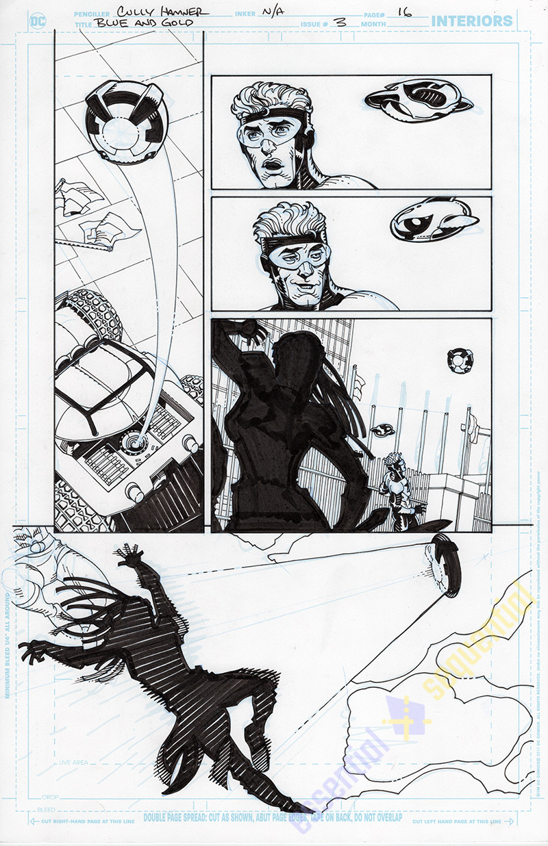 Blue and Gold #3 Page 16 by Cully Hamner 1 Blue and Gold #3 Page 16 by Cully Hamner