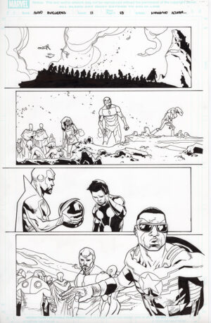 All-New, All-Different Avengers #11 Page 19 by Mahmud Asrar