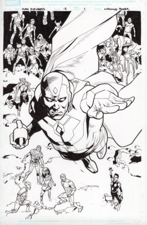 All-New, All-Different Avengers #12 Page 1 by Mahmud Asrar