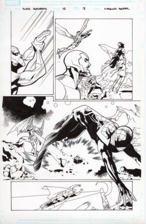 All-New, All-Different Avengers #12 Page 2 by Mahmud Asrar