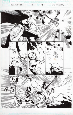 All-New, All-Different Avengers #12 Page 16 by Mahmud Asrar