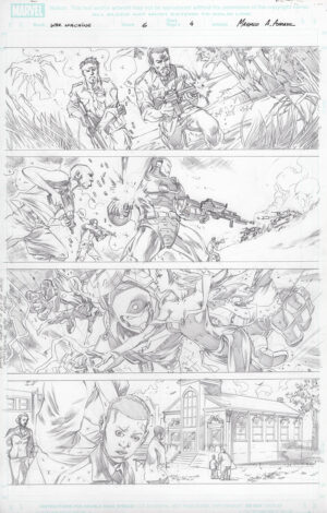 War Machine #6 Page 4 by Mahmud Asrar