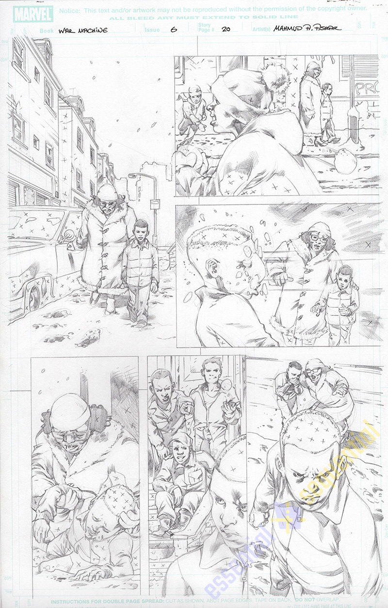 War Machine #6 Page 20 by Mahmud Asrar 1 War Machine #6 Page 20 by Mahmud Asrar