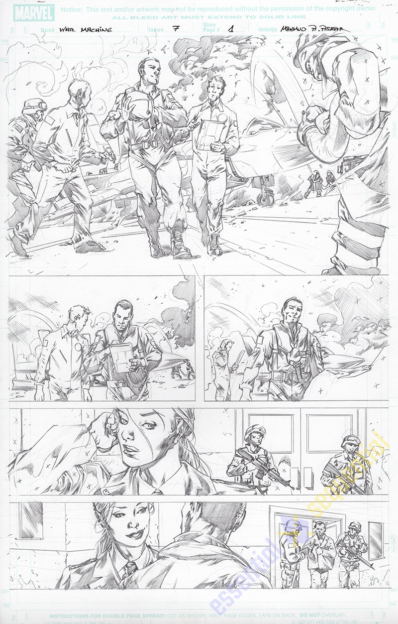 War Machine #7 Page 1 by Mahmud Asrar 1 War Machine #7 Page 1 by Mahmud Asrar