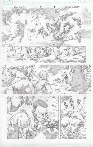 War Machine #7 Page 2 by Mahmud Asrar