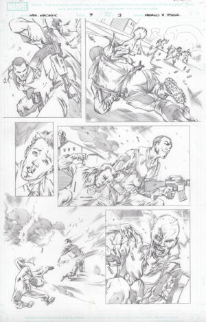 War Machine #7 Page 3 by Mahmud Asrar