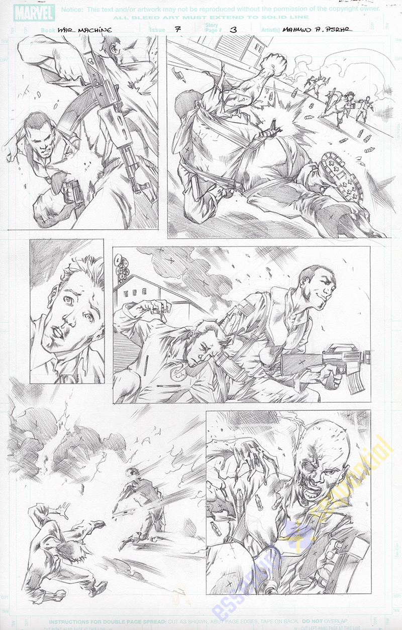 War Machine #7 Page 3 by Mahmud Asrar 1 War Machine #7 Page 3 by Mahmud Asrar