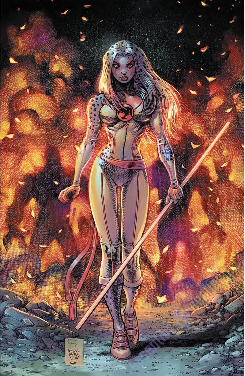 Thundercats: Cheetarah #1 Variant Comic by Arthur Adams 2 Thundercats: Cheetarah #1 Variant Comic by Arthur Adams - Image 2