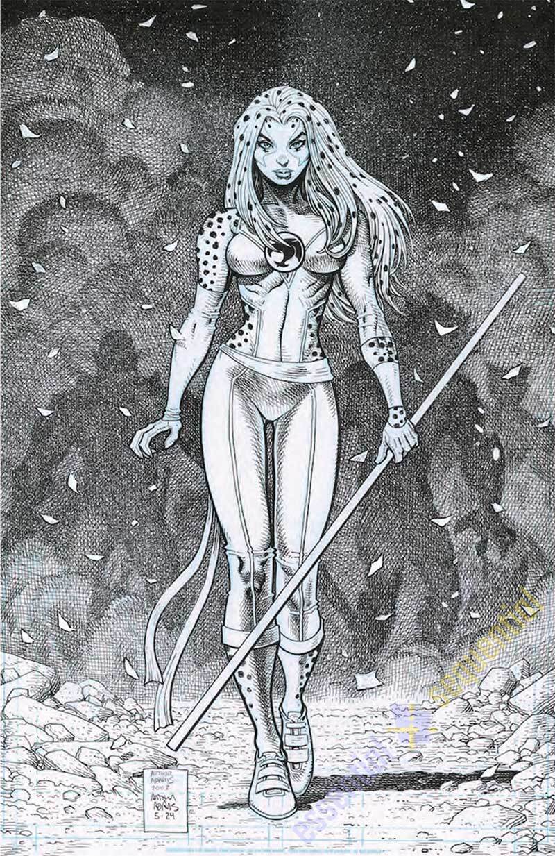 Thundercats: Cheetarah #1 Variant Comic by Arthur Adams 3 Thundercats: Cheetarah #1 Variant Comic by Arthur Adams - Image 3