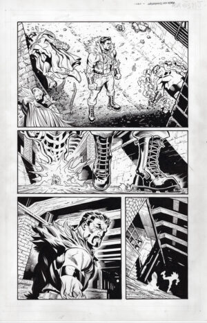 Amazing Spiderman #53 Page 10 by Ed McGuinness & Wade von Grawbadger