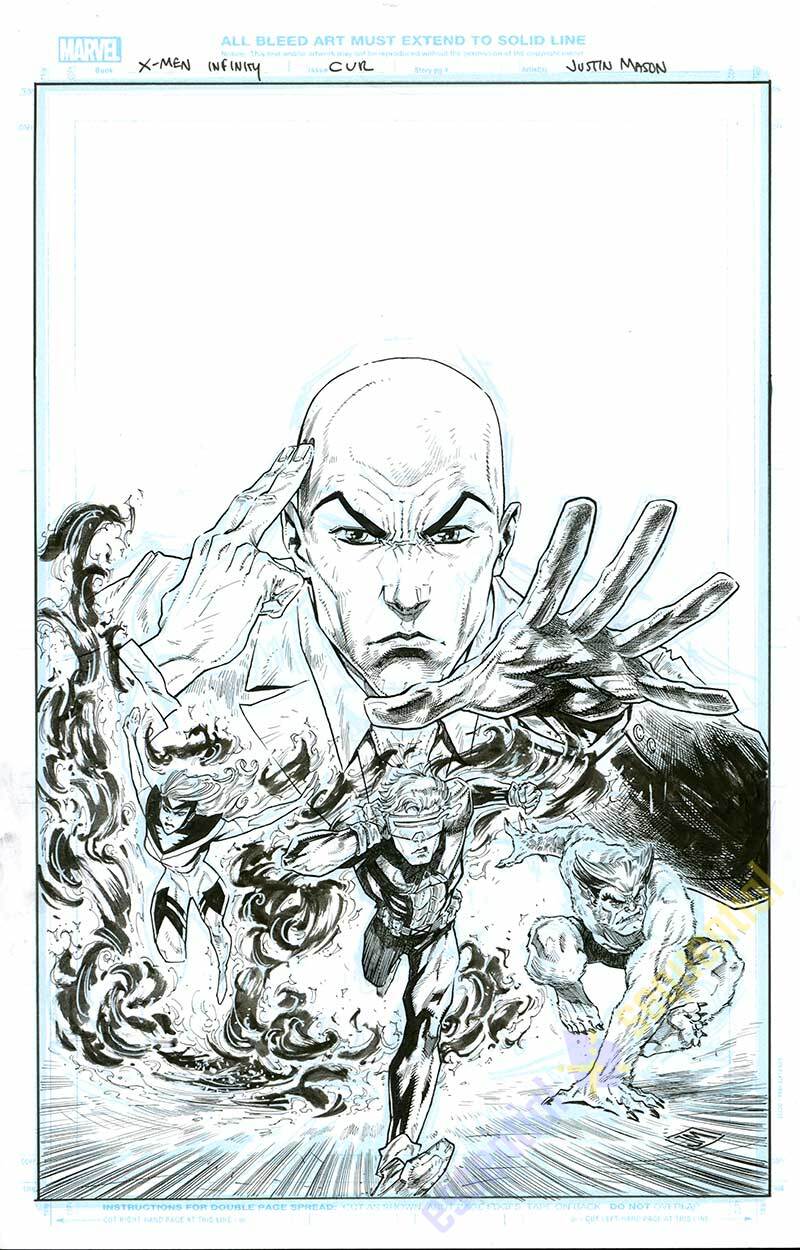 X-Men: From the Ashes #1 Cover by Justin Mason 1 X-Men: From the Ashes #1 Cover by Justin Mason