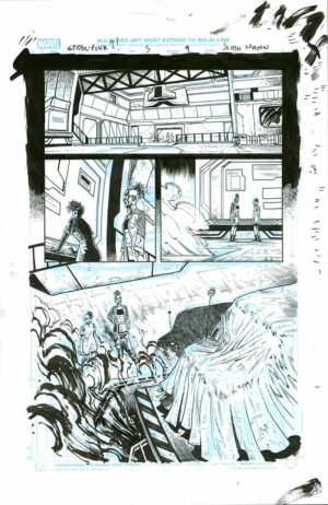 Spider-Punk: Arms Race #3 p.09 by Justin Mason